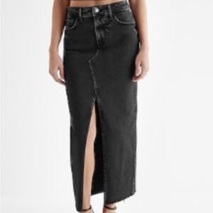 Express Black Maxi Skirt